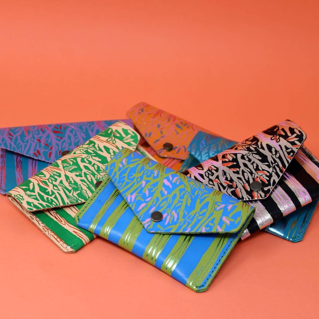 Ark | Forest Popper Purse | Apricot