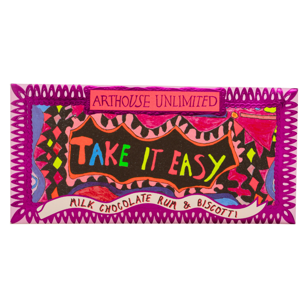 ARTHOUSE Unlimited | Joy Sized: Take It Easy, Milk Chocolate Rum & Biscotti