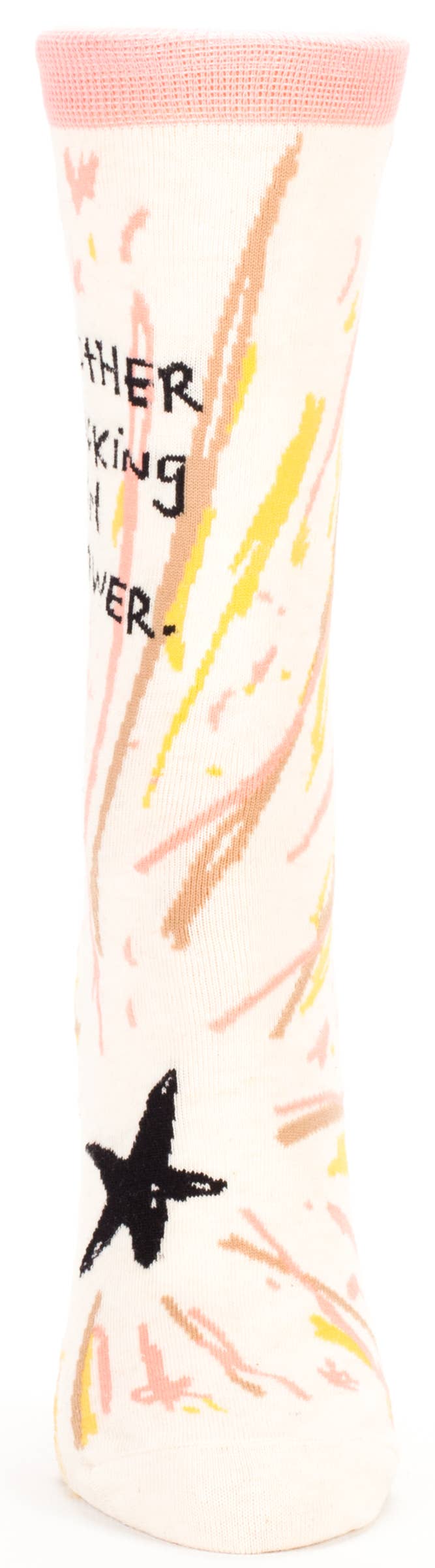 Blue Q | Women's Crew Socks | Mother Fucking Girl Power