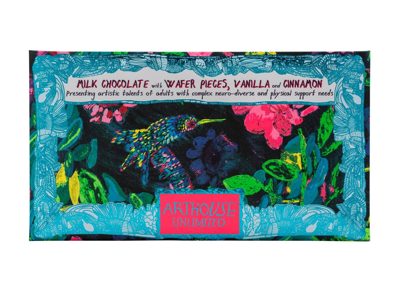 ARTHOUSE Unlimited | Sweet Nectar, Milk Chocolate Bar With Wafer Pieces, Vanilla