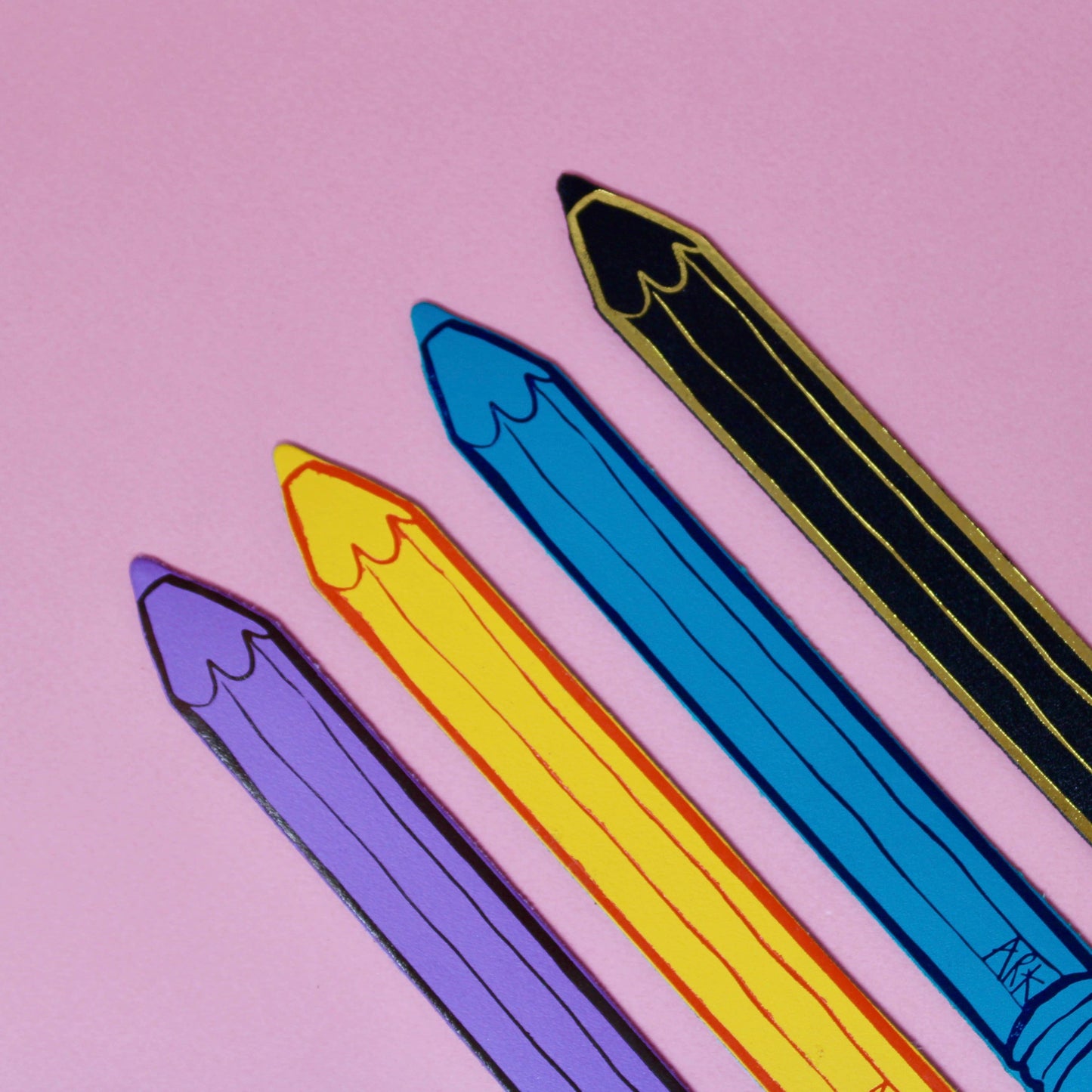 Ark | Always Write Pencil Bookmark | Black