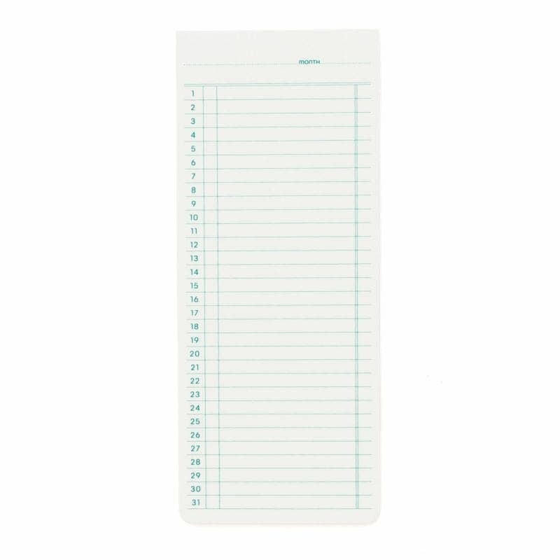 Penco | Sticky Memo Pad Monthly | Yellow