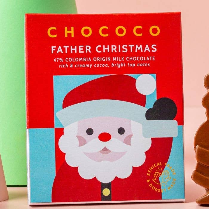 Chococo | 47% Milk Chocolate Father Christmas