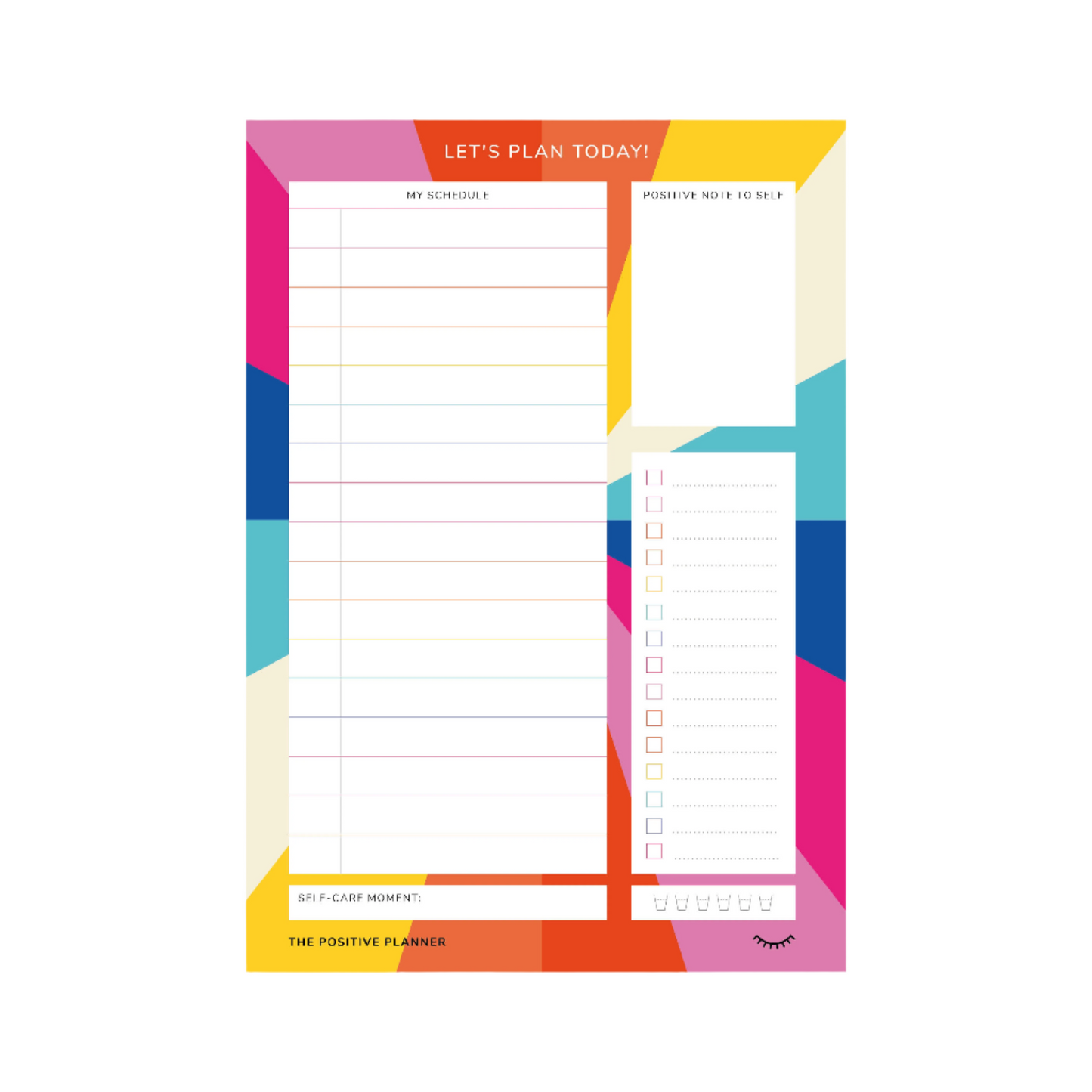 Positive Planner | A5 Daily Desk Notepad