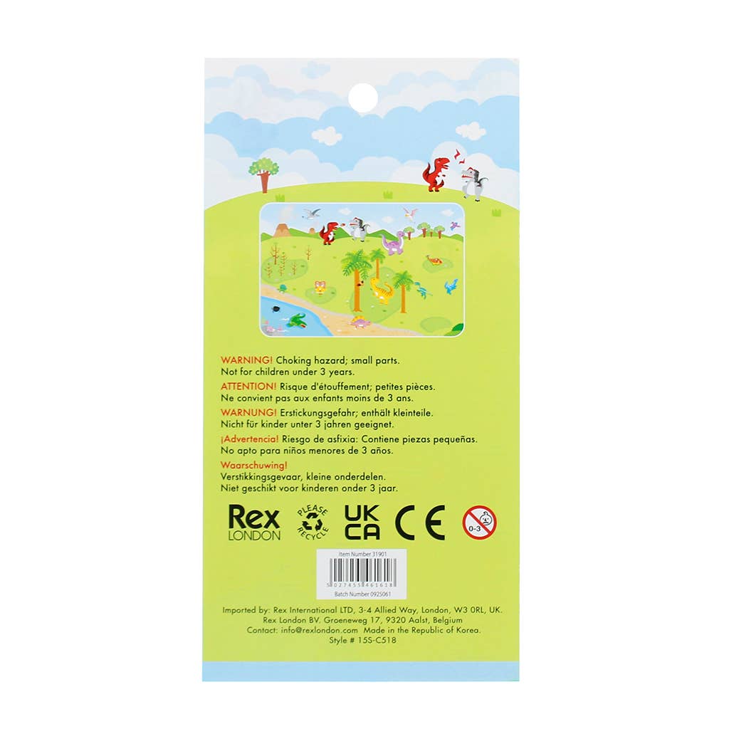 Rex | 3D Puffy Stickers | Dinosaurs