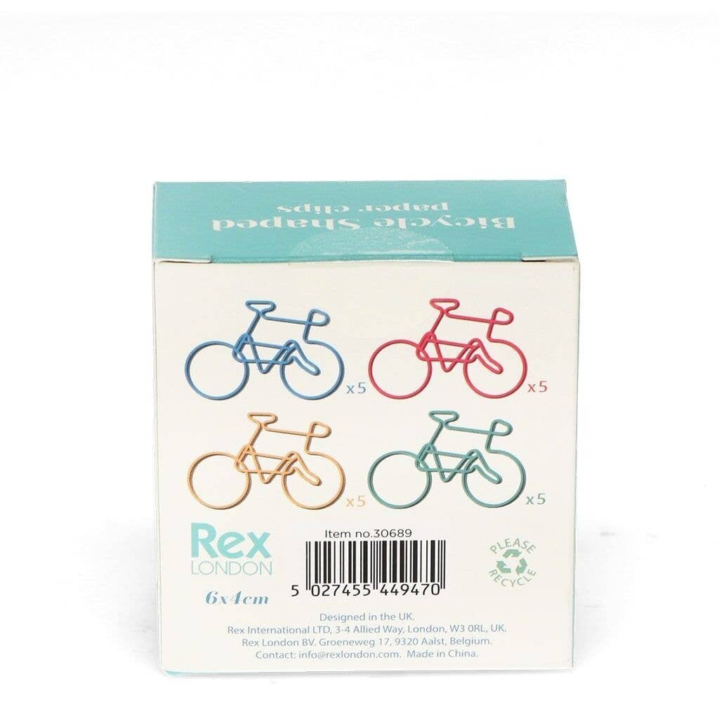 Rex | Box of 20 Cyclist Paper Clips