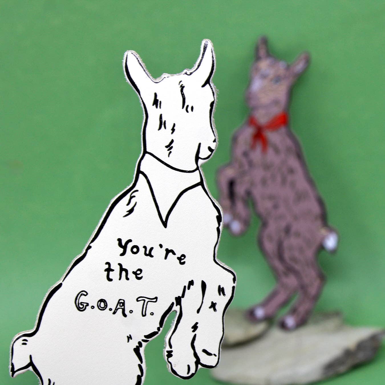 Ark | GOAT Bookmark | Pale Pink