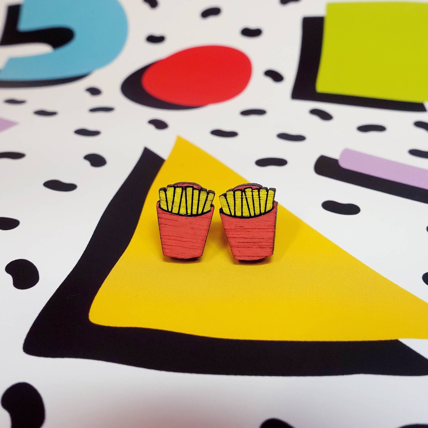 Silly Loaf | Stud Earrings | Fries