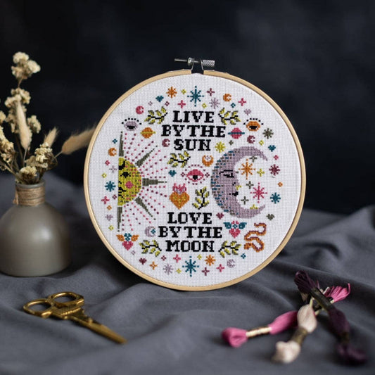 Innocent Bones | Cross Stitch Kit | Love By The Moon
