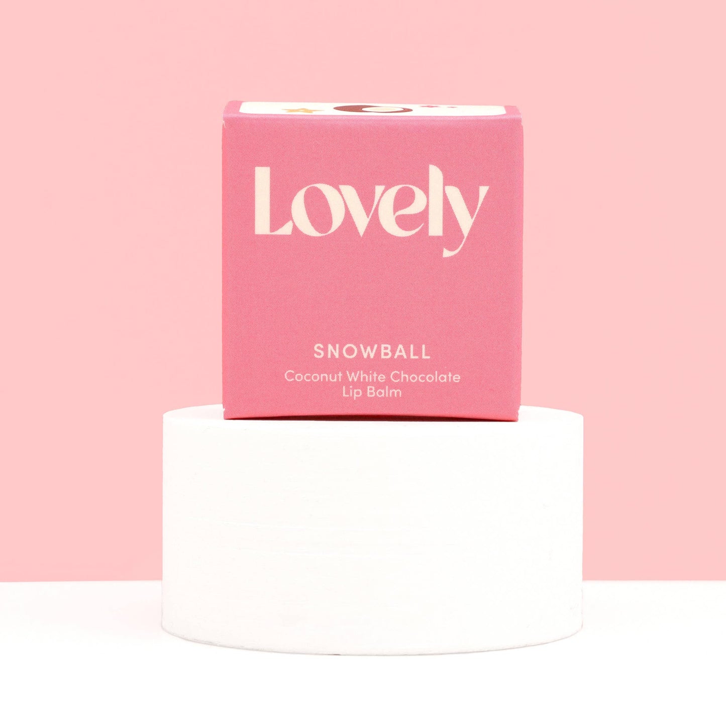 Lovely Skincare | Lip Balm | Snowball | Coconut White Chocolate