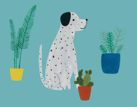 Roger La Borde | Notecards | Chouchou Chien