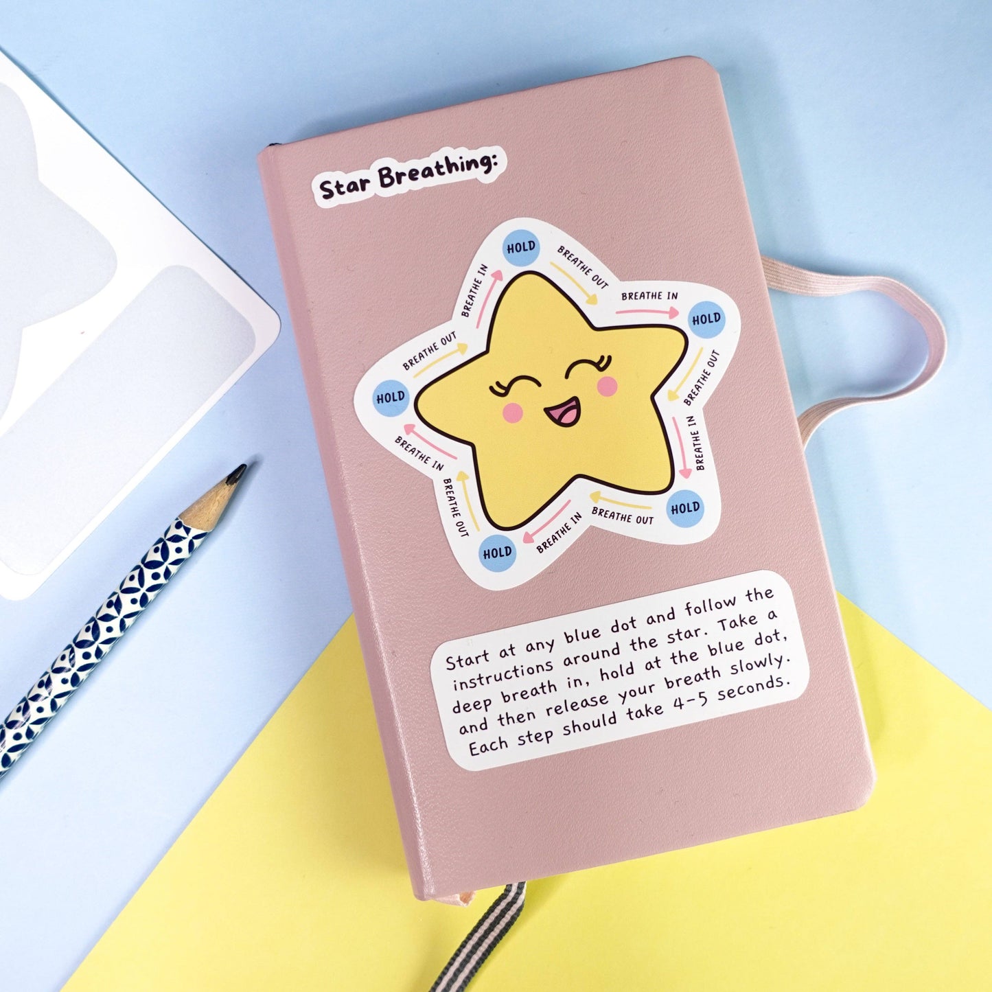 Sunshine Lane | Star Breathing Sticker Sheet