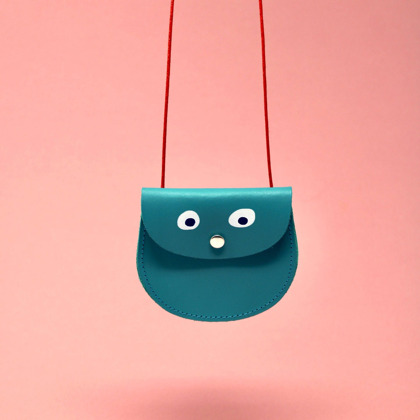 Ark | Googly Eye String Purse | Cornflower Blue