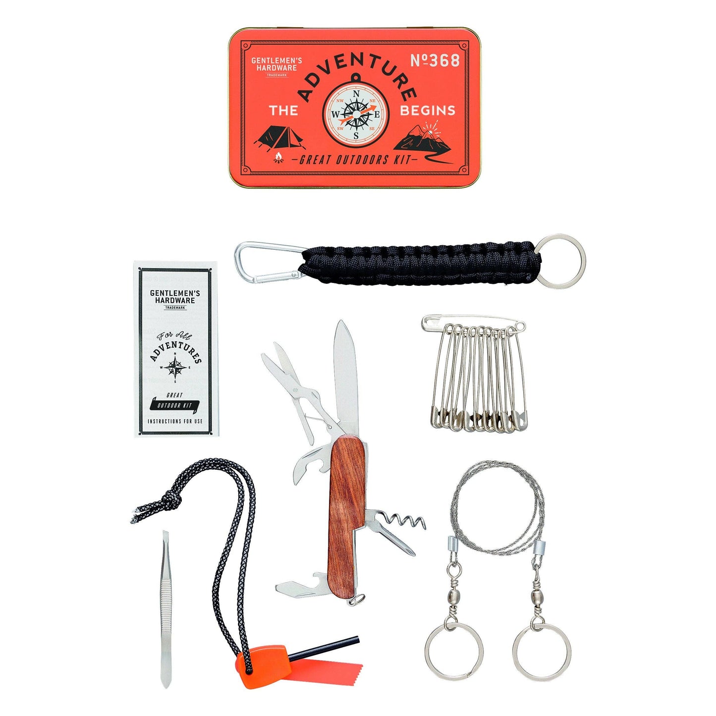 Gentlemen's Hardware | Survival Kit | The Adventure Begins