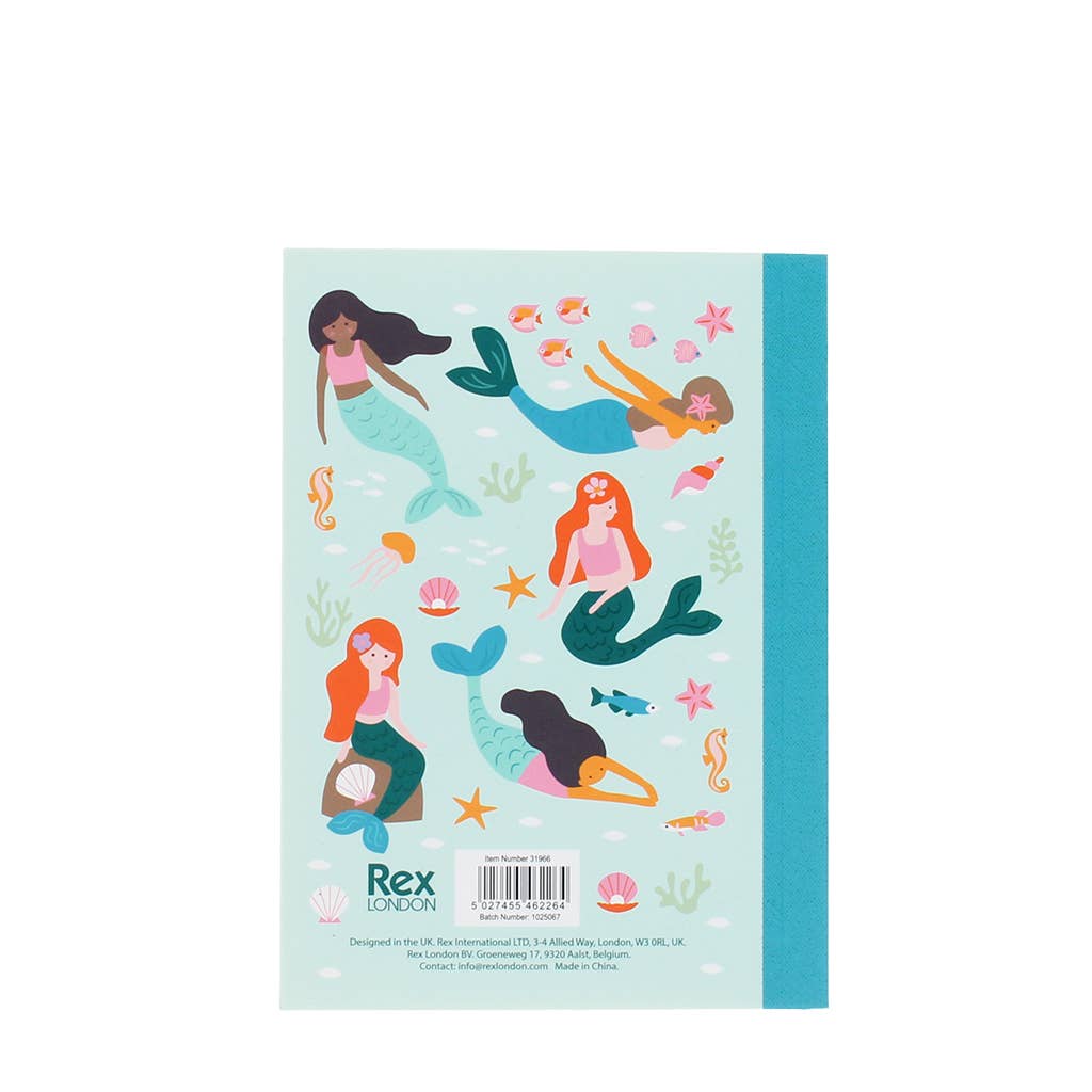 Rex | A6 notebook | Mermaid
