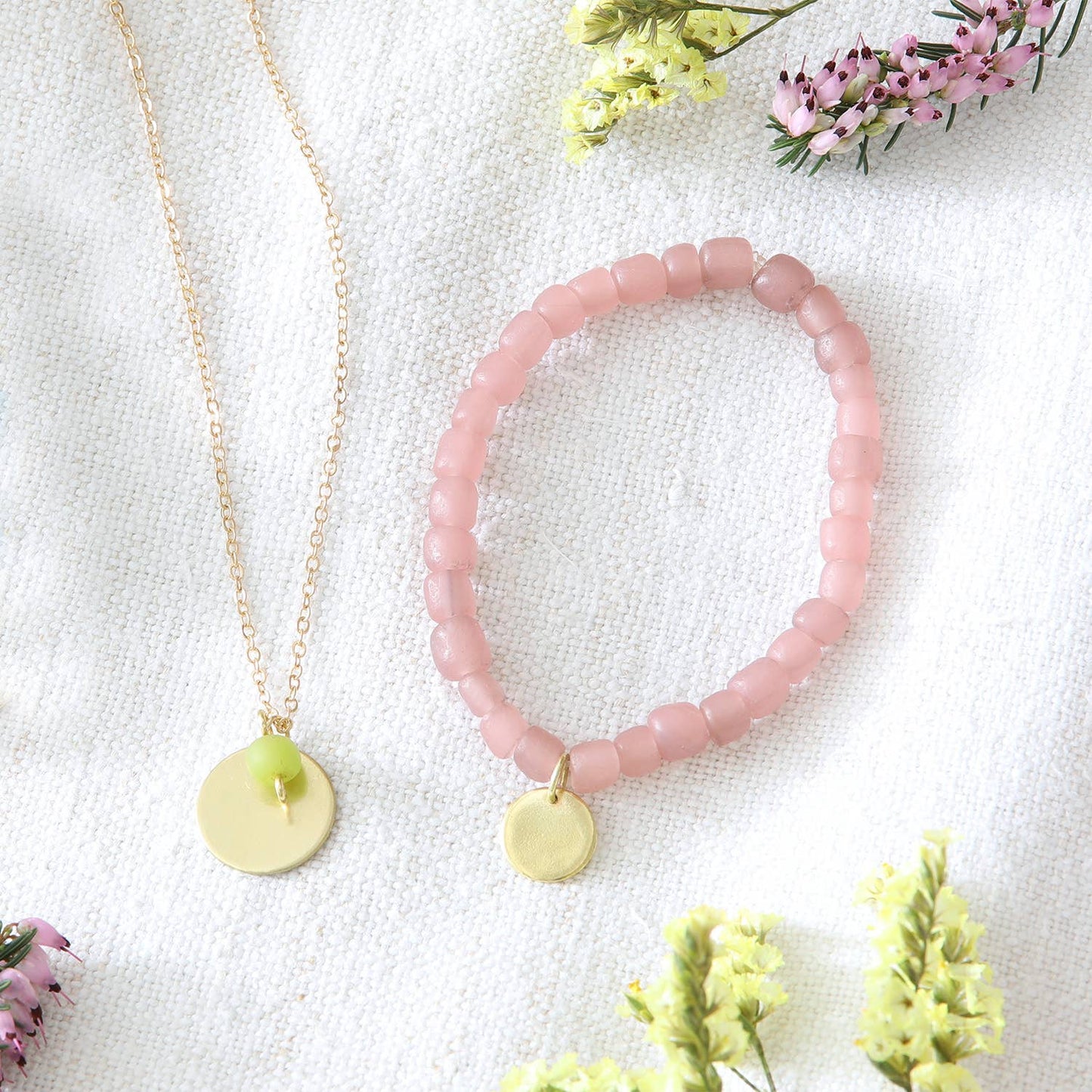 Just Trade | Garden Bracelet Pink
