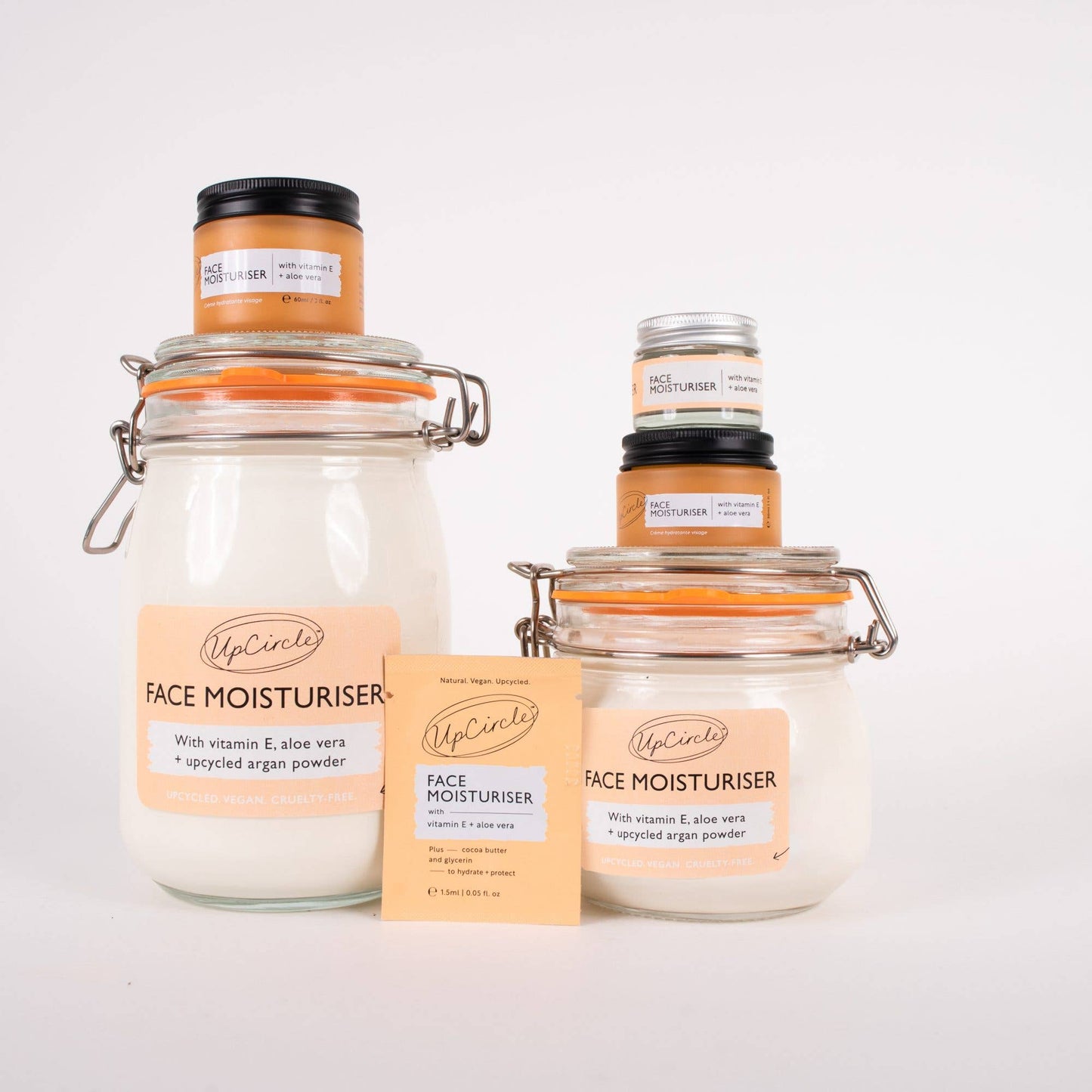 UpCircle | Eco Natural Face Moisturiser with Vitamin E