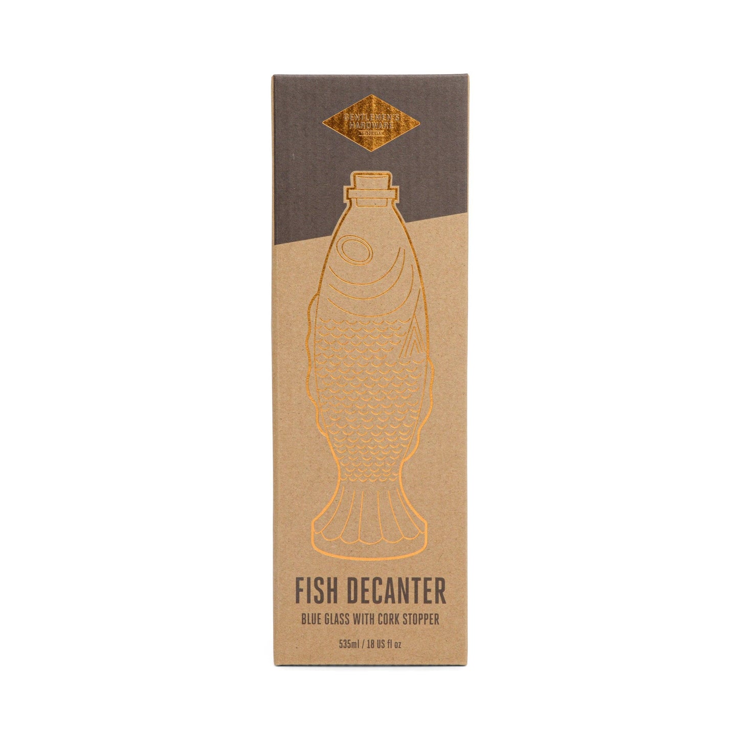 Designworks Collective | Gentlemen's Hardware | Blue Fish Decanter