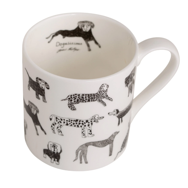Arthouse Unlimited | Fine Bone China Mug | Dogalicious