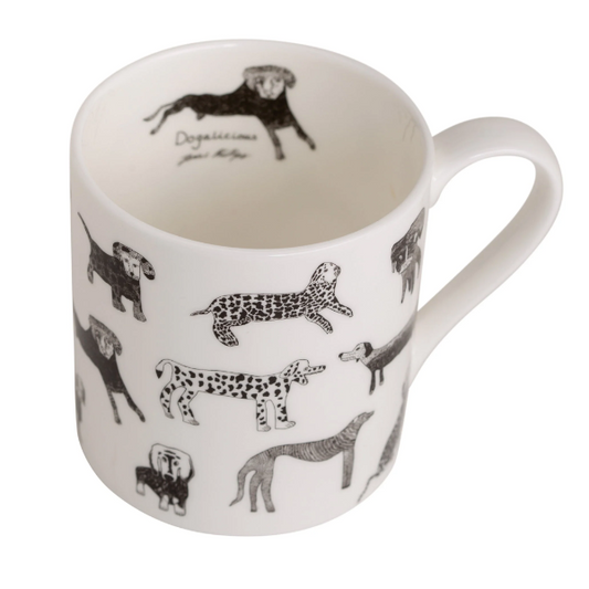 Arthouse Unlimited | Fine Bone China Mug | Dogalicious