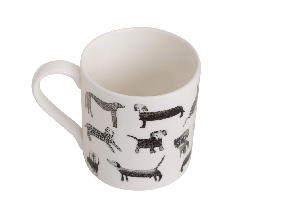 Arthouse Unlimited | Fine Bone China Mug | Dogalicious