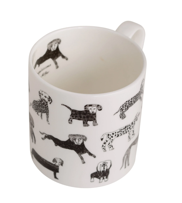 Arthouse Unlimited | Fine Bone China Mug | Dogalicious