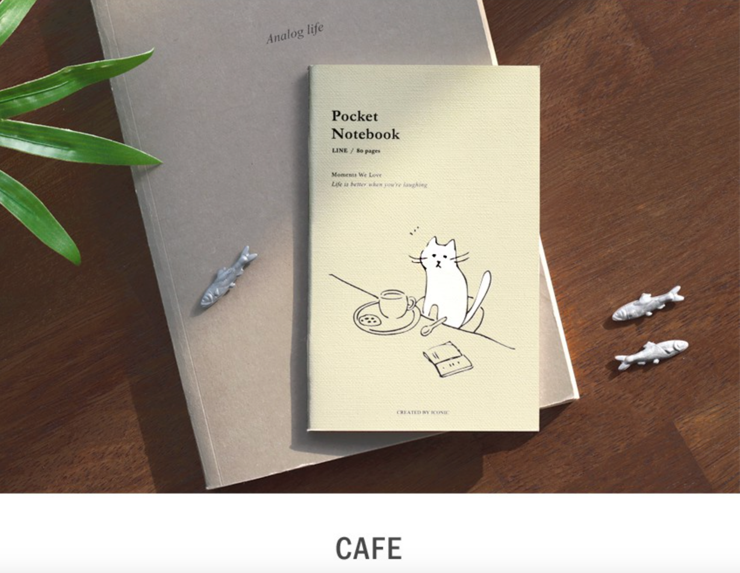 Iconic | Pocket Notebook (Lined) | Café