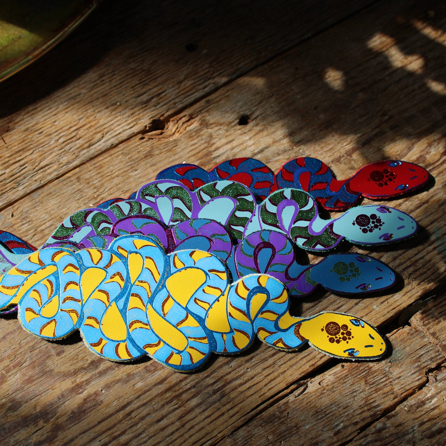 Ark | Snake Bookmark | Petrol Blue
