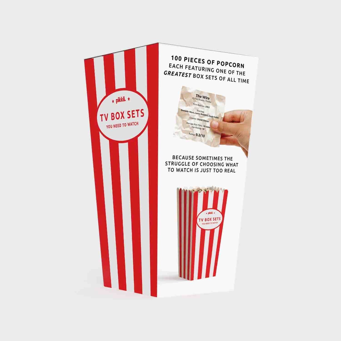 Pikkii | TV Box Set Popcorn Bucket List
