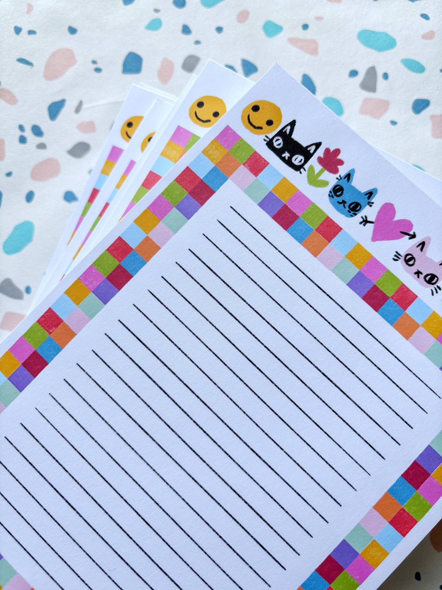 I Like Cats | A5 Notepad | Cat Header