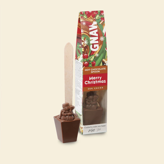 GNAW | Hot Chocolate Spoon | Festive Character