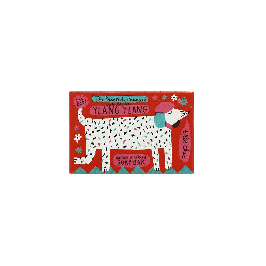 The Printed Peanut | Natural Handmade Soap Bar | Ylang Ylang