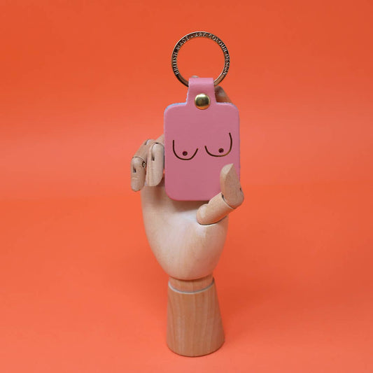 Ark | Boob Key Fob | Pale Pink