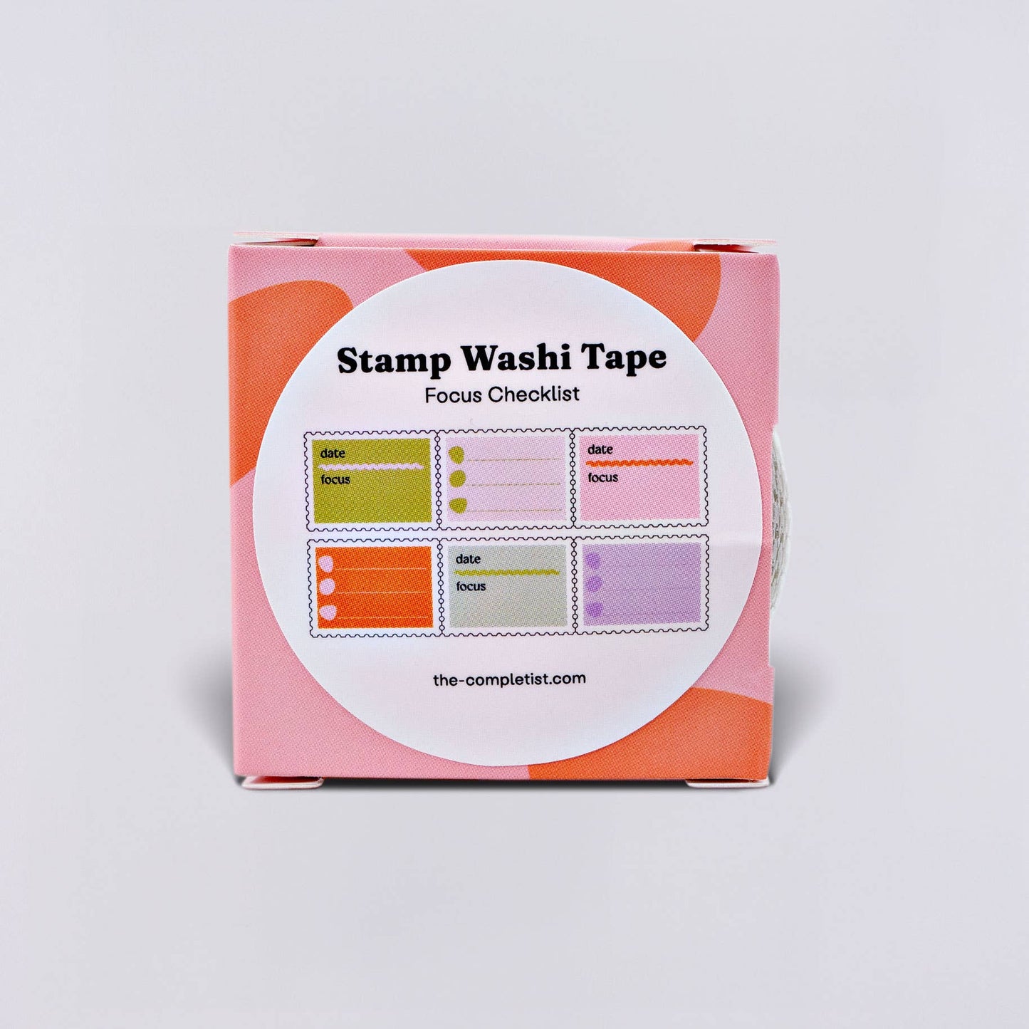 The Completist | Stamp Washi Tape | Focus Checklist