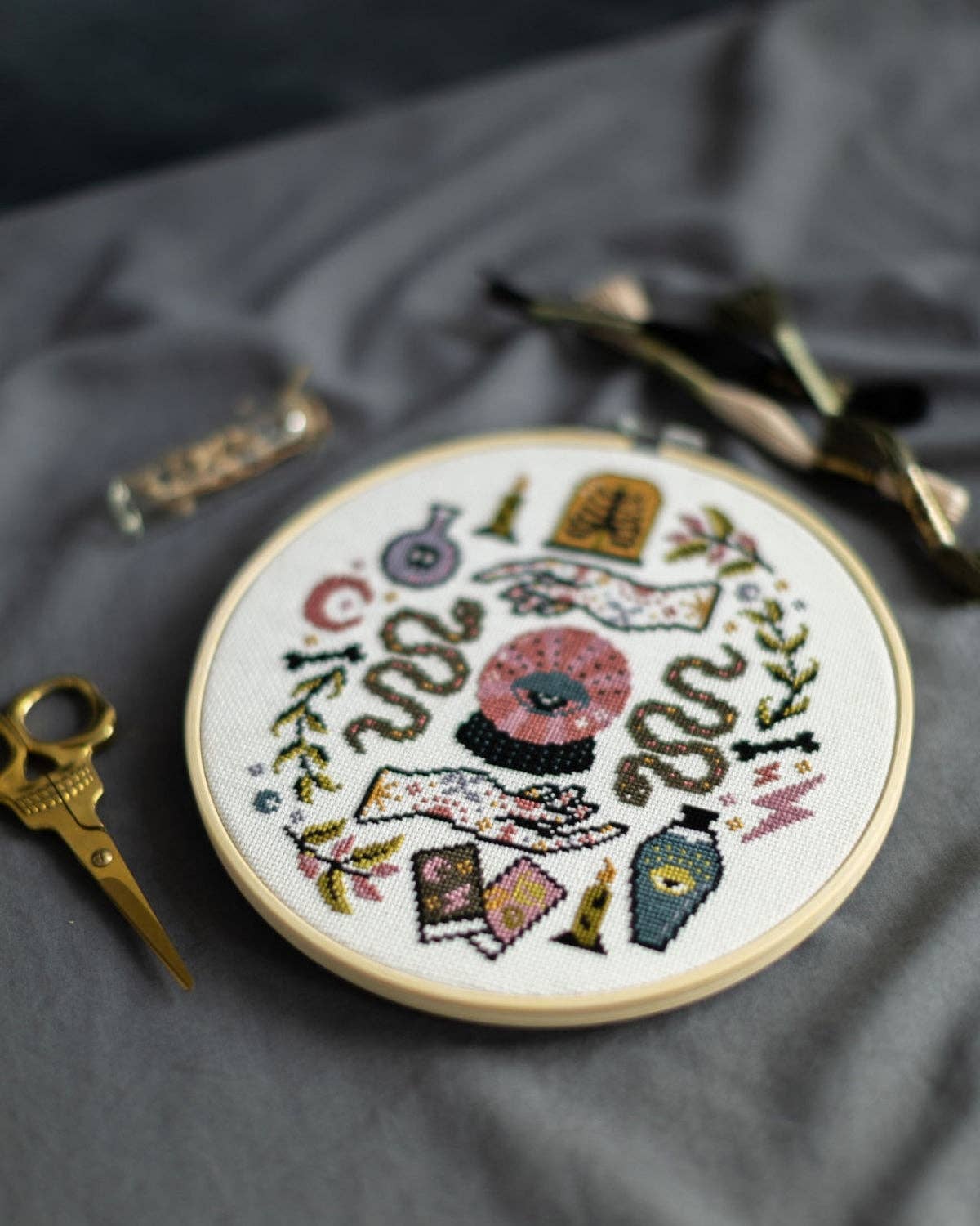 Innocent Bones | Cross Stitch Kit | Strange & Unusual