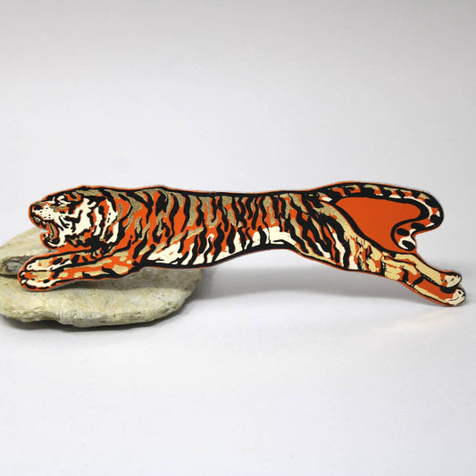 Ark | Tiger Bookmark | Orange