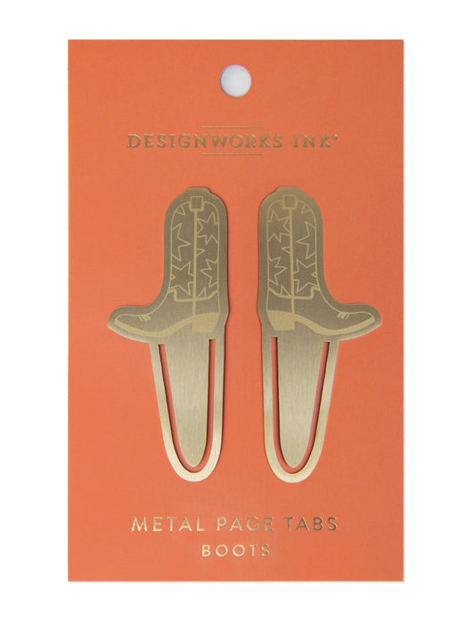 Designworks Collective | Metal Page Tabs | Boots