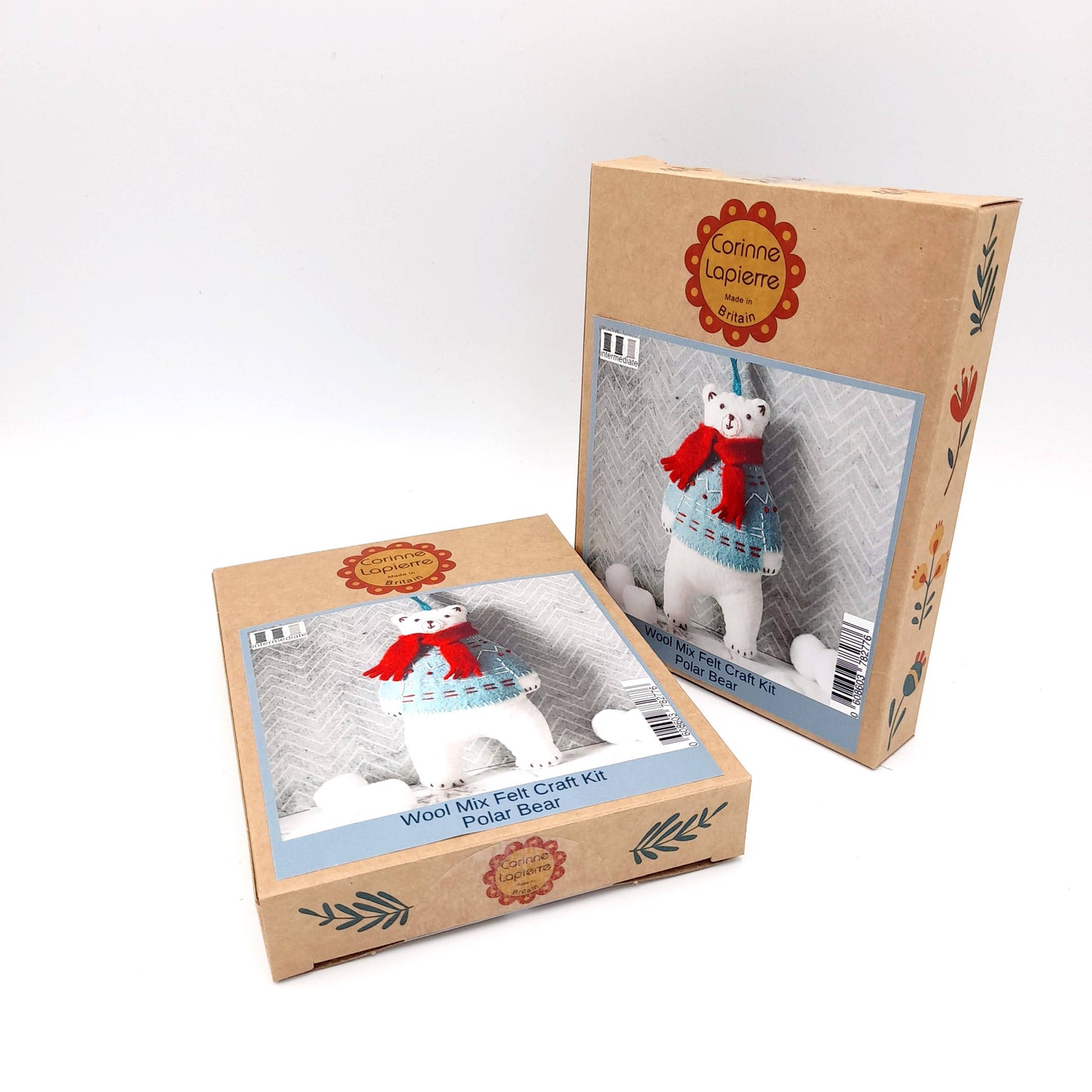 Corinne Lapierre | Polar Bear Felt Craft Mini Kit