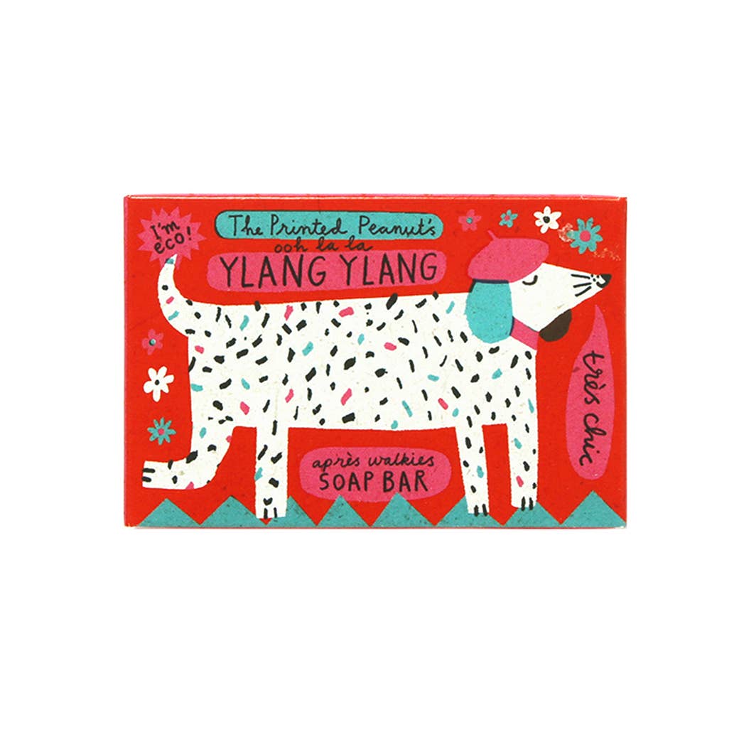 The Printed Peanut | Natural Handmade Soap Bar | Ylang Ylang