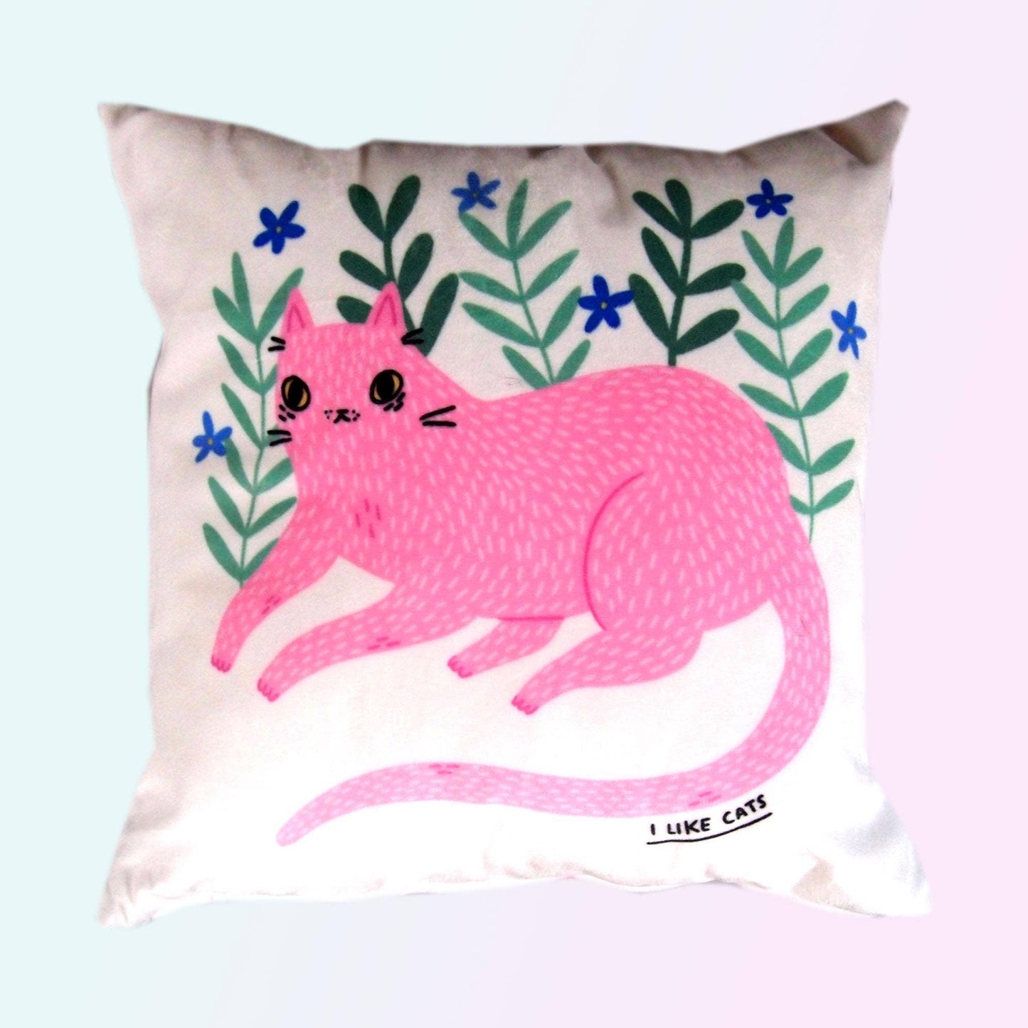 I Like Cats | Velvet Cushion