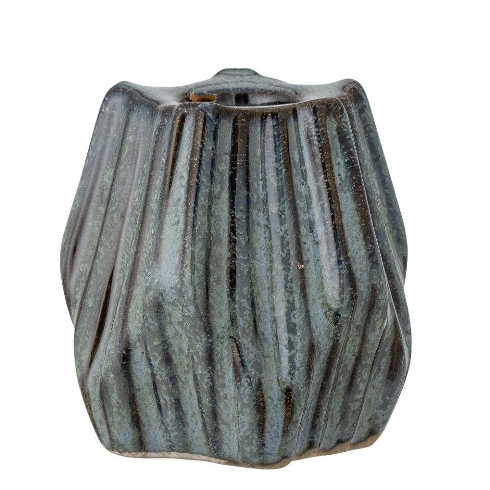 Bloomingville | Candle Holder | Hadya Candle Holder | Blue