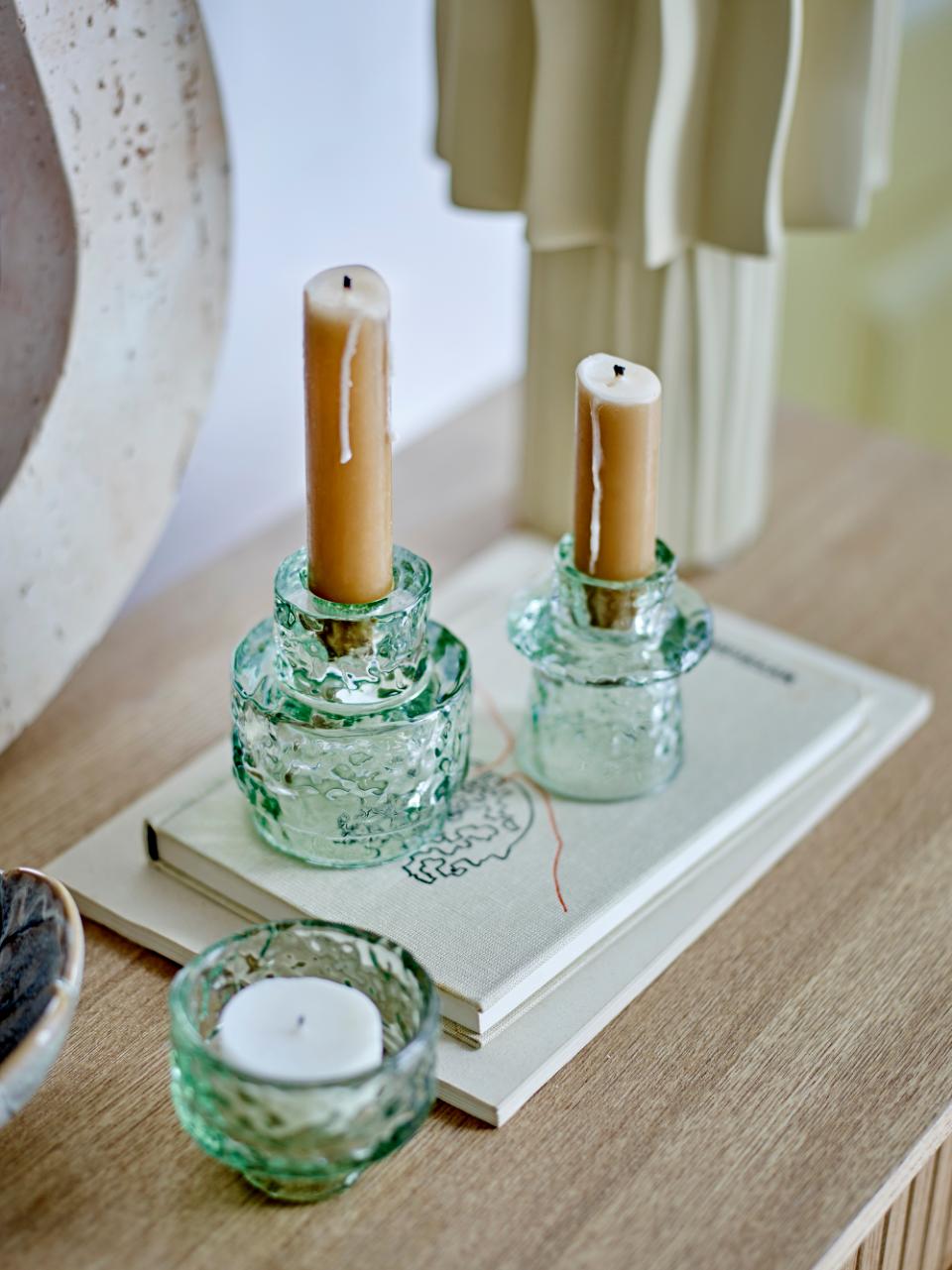 Bloomingville | Candle Holder | Delphia Green