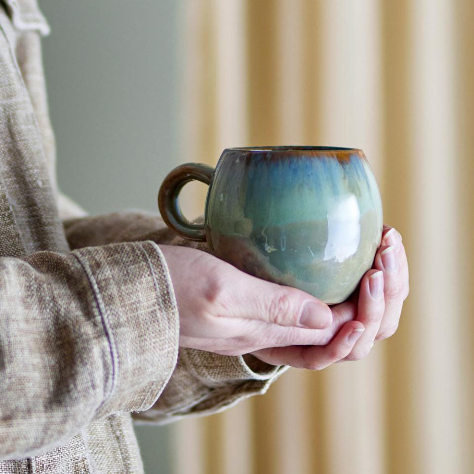 Bloomingville | Mug | Paula | Blue-Green