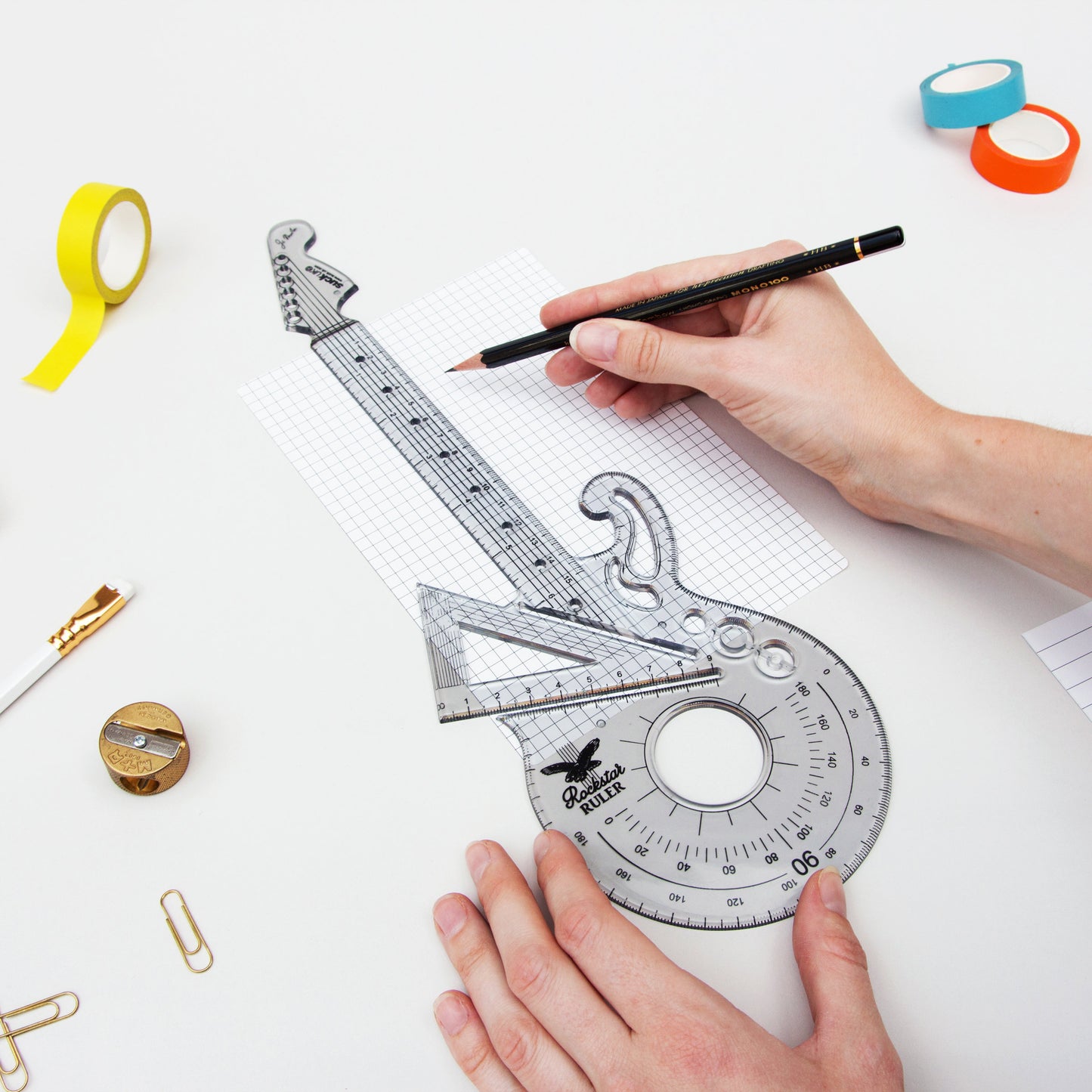 Suck UK | Rockstar Guitar Ruler
