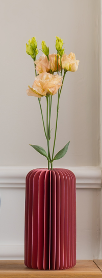 Remember | Yuki Paper Vase | Berry