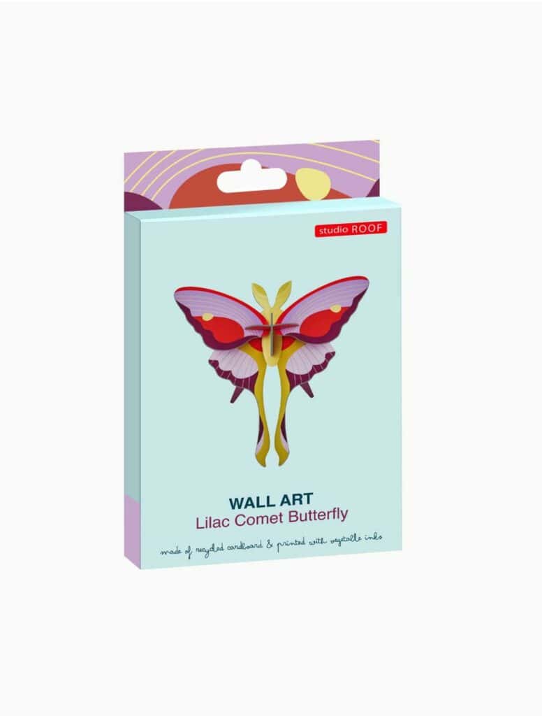 3D Wall Art | Lilac Comet Butterfly