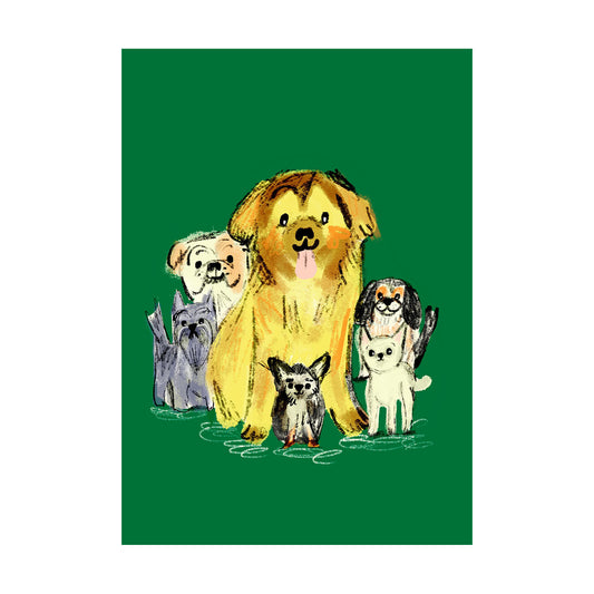 Jo Overend | A4 Print | Dogs