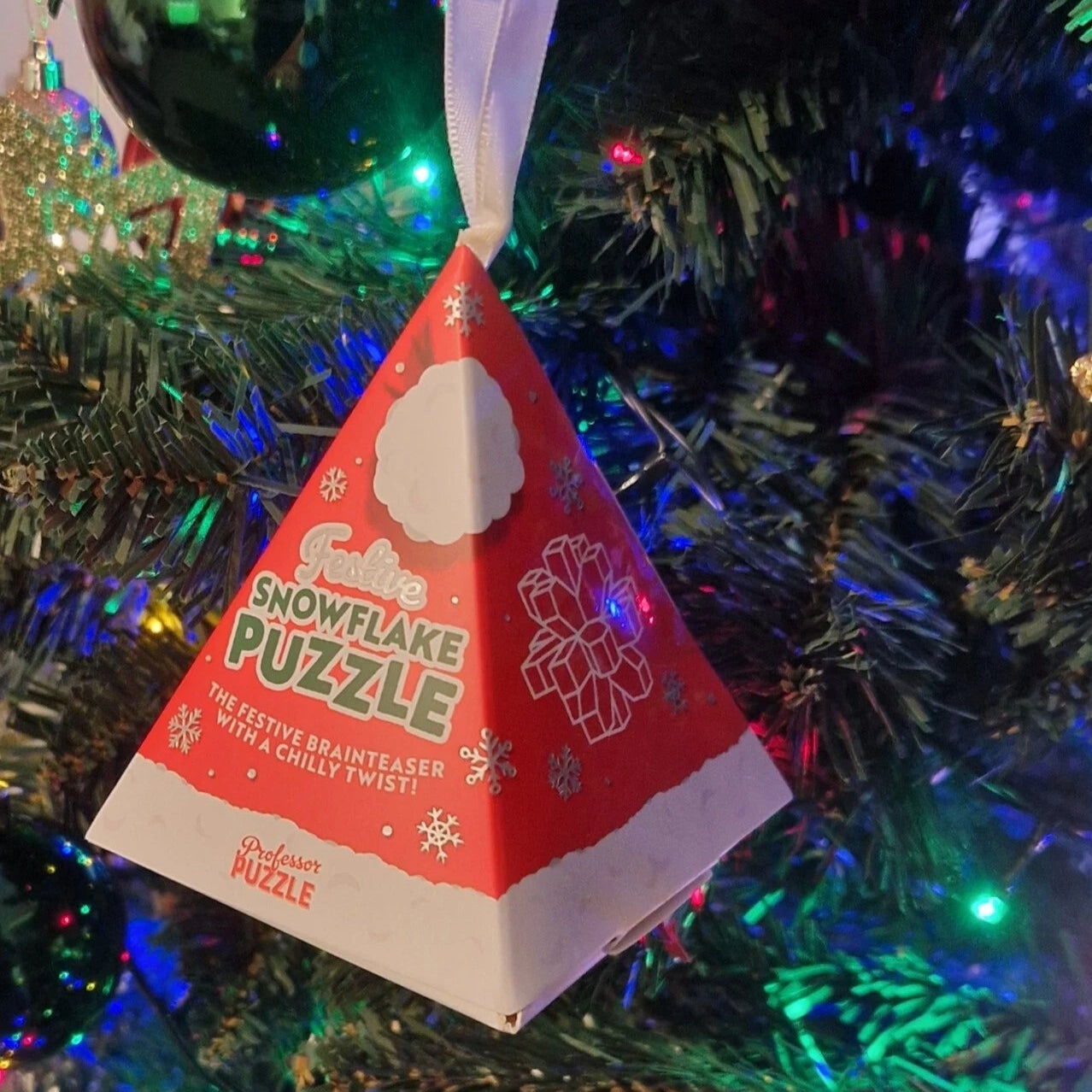 Professor Puzzle | Festive Puzzle | Snowflake