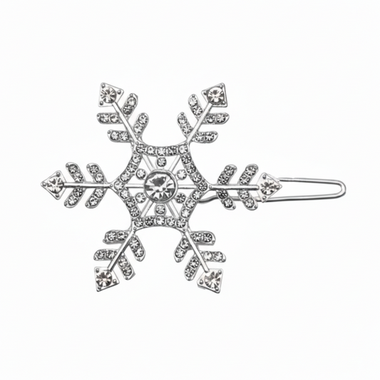 Hair Clip | Diamanté Snowflake
