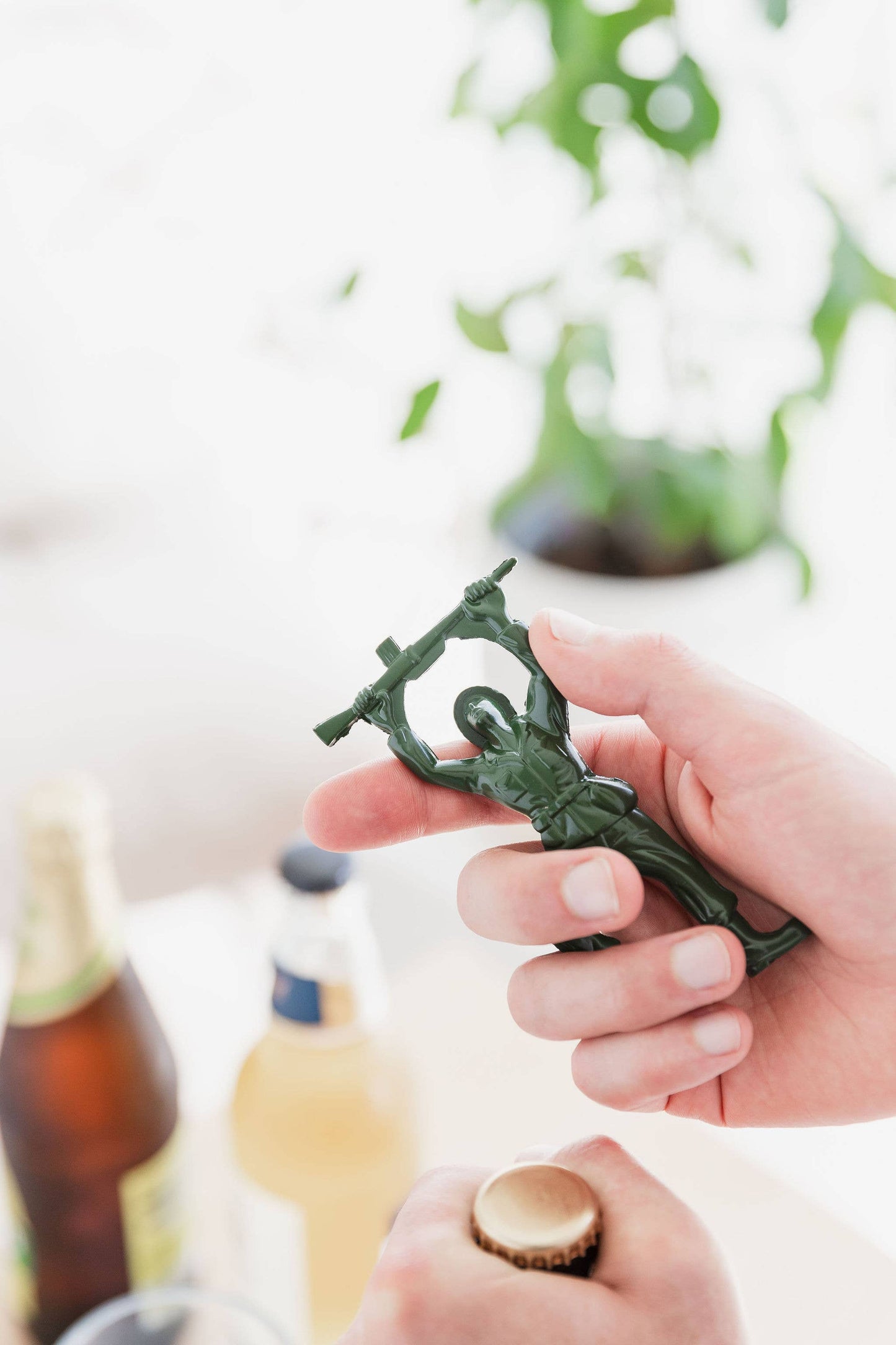 UBERSTAR  Army Man Bottle Opener